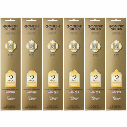 ガーネッシュ No.2 GONESH お香 スティック インセンス 120本 リラックス 癒し グッズ 香り 芳香 匂い ネコポス