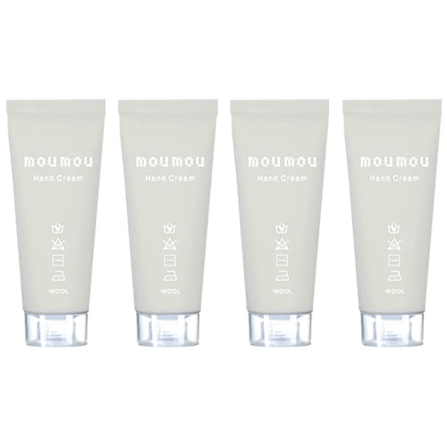 moumou ムームー ハンドクリーム ウール 4個 シアバター ホホバオイル アーモンドオイル