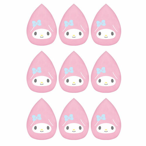 エッグパフ マイメロディ 1個 エッグパフ マイメロディ 2個 エッグパフ マイメロディ 3個 エッグパフ マイメロディ 4個 エッグパフ マイメロディ 5個