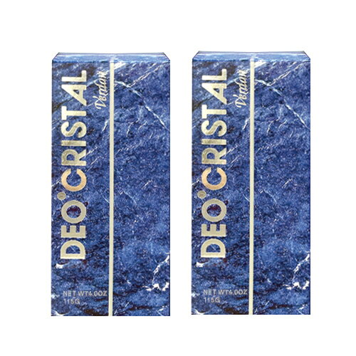 デオクリスタル ヴェルダン スティックタイプ 115g わきが ワキガ 制汗 腋臭 2個