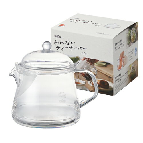 ティーサーバー 耐熱 ティーポット 割れない お茶 紅茶 ハーブティー 日本製 400