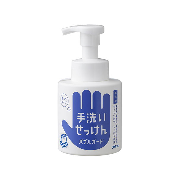 乐天商城 - シャボン玉石けん 手洗いせっけん バブルガード 300ml 無添加