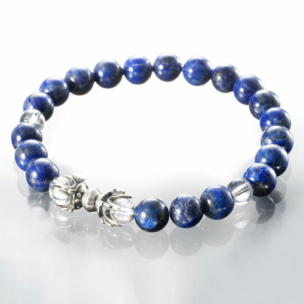 青金石五鈷杵腕珠お守り五鈷杵ブレス...