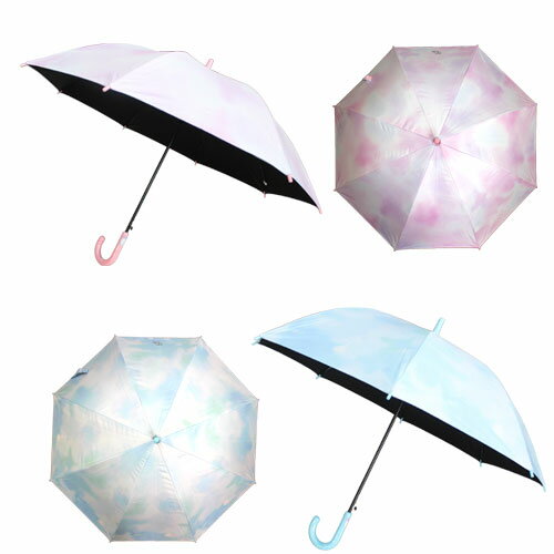 子供用日傘 通学 軽量 女の子 傘 55cm 小学生 安全 UV傘 1級遮光 マーブル シンプル 晴雨兼用 雨傘 長傘 おしゃれ かわいいのサムネイル