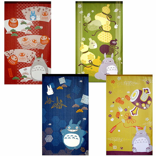 送料無料 となりのトトロ のれん ジブリ のれん トトロのれん トトロ 福招きシリーズのサムネイル