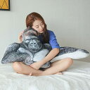 送料無料 ぬいぐるみ ゴリラ 猿 サル 動物 抱き枕 腕枕 おもちゃ 玩具 かわいい ギフト 子供 彼氏 彼女 家族 出産祝い クリスマス プレゼント お祝い 贈り物 子供部屋 インテリア 可愛い お誕生日 記念日45*90cm(3)