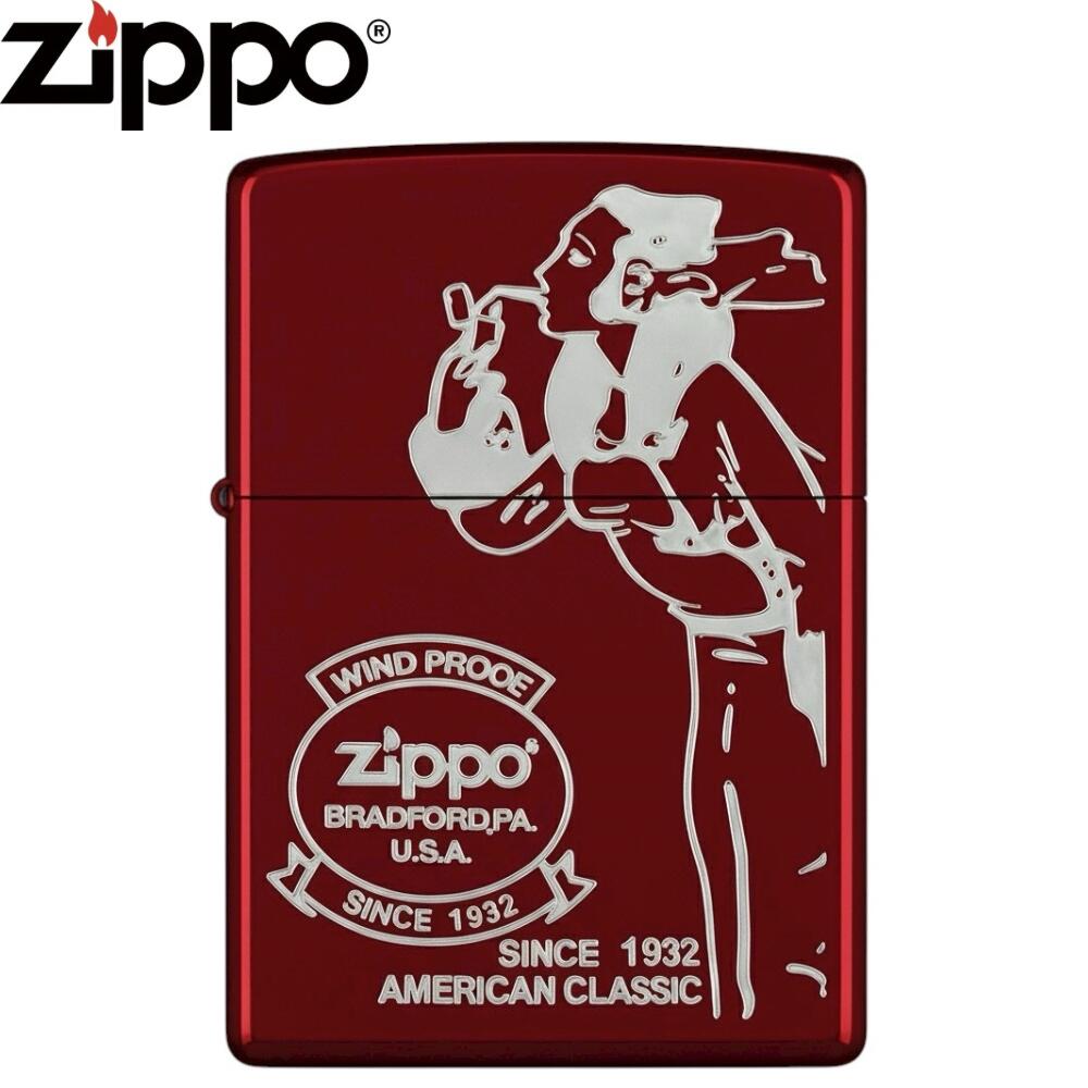 Zippo 2RED-CHWINDY ���åݡ� Windy ������ǥ� ���� ������� ����ꥫ�� ���饷�å� ��å� �ǥ����� ������ ������饤���� �ʱ��...