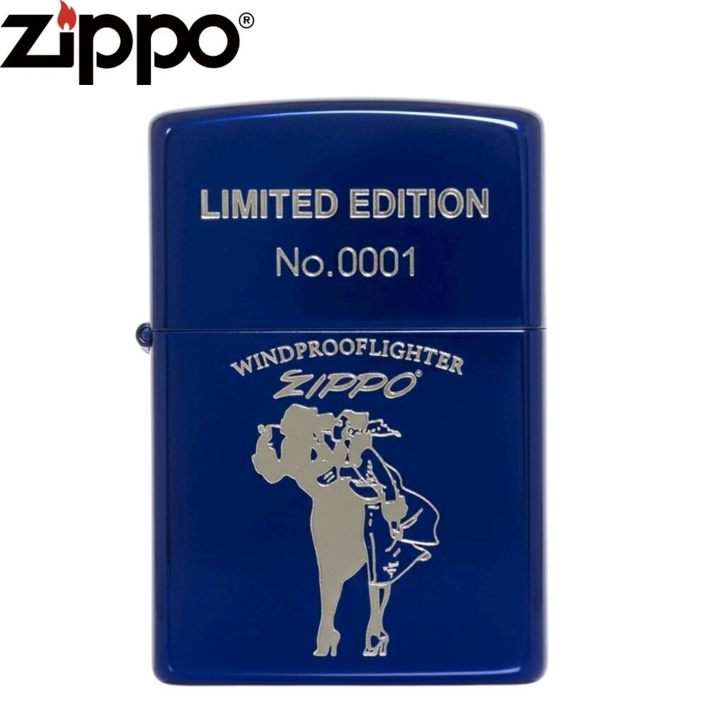 Zippo 2BL-WWINDY ���åݡ� WINDY ������ǥ��� ������ ���֥�ǥ����� LIMITED EDITION ���� ���ꥢ��ʥ�С� ���� �֥�...