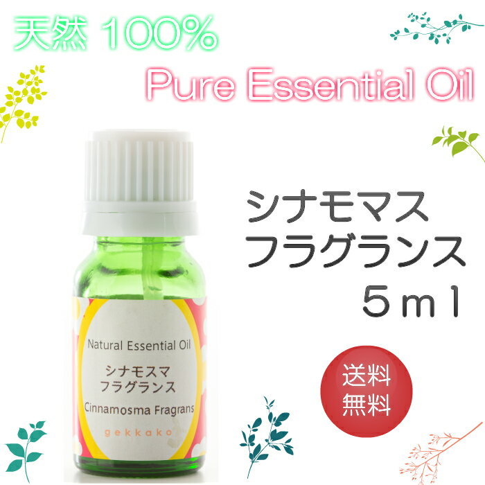 【送料無料】アロマオイル　シナモマス　フラグランス【5ml】エッセンシャルオイル　精油　100％ピュア　手作り石けん　手作りコスメ　アロマテラピー