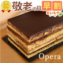 \早割!/ 敬老の日 プレゼント ギフト 早割 花以外 黄金のオペラ オペラ チョコレートケーキ チョコケーキ チョコ チョコレート ケーキ 送料無料 スイーツ...