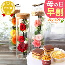 \今夜23時にお値段上がります!/ 母の日 早割 プレゼント 花 ギフト プリザーブドフラワー アレンジメント フラワーアレンジメント ガラス バラ 薔薇 スイ...
