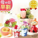 ＼本日23時59分に値段上がります／ 母の日 早割 プレゼント 花 洋菓子 ミイ スナフキン キャラクター ギフト バウムクーヘン プリザ ムーミン 花とスイーツ アレンジ 送料無料 ははの日 スイーツ プリザーブドフラワー お菓子 ギフトセット oimoya