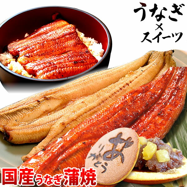 誕生日プレゼント お祝い 内祝い ギフト うなぎ ウナギ 国産 グルメ 鰻 国産 蒲焼 かば焼き 冷凍 真空パック 送料無料 スイーツ お菓子 どら焼き おいもや oimoya Gset