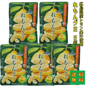 1000円 ポッキリ 広島レモン 国産果汁 使用 レモン 国産 グミ 40g × 5袋 檸檬 酸っぱい おやつ ビタミン補給 ビタミンC ジッパー付きお菓子 グミキャンディ もちもち食感 すっぱさわやか 女子に人気 携帯おやつ 携帯お菓子 1000円ポッキリ 買い回り