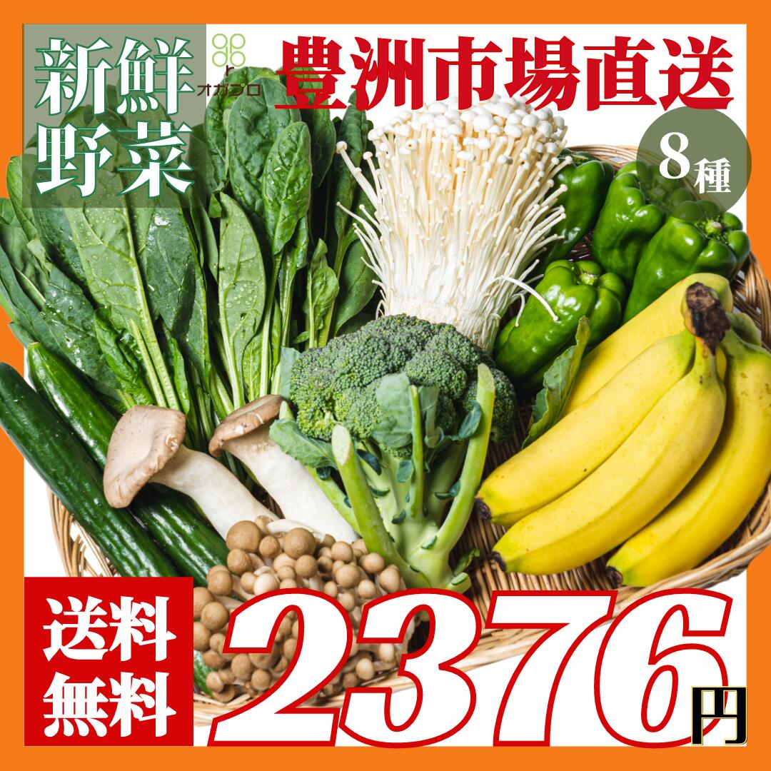 【送料無料】新鮮！季節の野菜セット 8種 詰め合わせ 豊洲市場直送 大入り おまかせ 旬の野菜セット 旬の野菜　おまかせ　セット！　リモートワーク　 常備野菜　鍋　贈答　一人暮らし