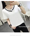 「楽天スーパーSALE」 tシャツ トップス レディース 半袖 カットソー tシャツ 無地 黒 白 オシャレ 通勤通学 可愛い 旅行 ゆったり カジュアル su...