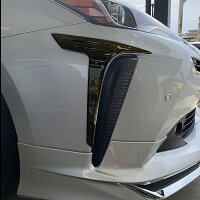 トヨタプリウス50系2018フロントバンパーコーナープロテクタートリムガーニッシュ