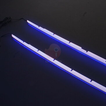 【クーポン配布中】トヨタ ハイエース 200系 4型 LEDバンパーグリルカバー ブルーLED付き フロントグリル ガーニッシュ バンパーグリルトリム ステンレス製+ABS製(鏡面仕上げ)カスタムパーツ アクセサリー ドレスアップ 外装 傷付き防止 エアロ HIACE 2PCS 1799