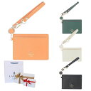 【期間限定!5%値引きSALE】ランバンオンブルー S−リム 23SS リール付きパスケース 483904 ホワイト/ブラック/ダークグリーン/オレ...