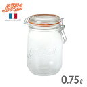 ル・パルフェ 密封ビン ボーカルジャー 0.75L （ND-2312） 保存瓶/ガラス/le parfait/ルパルフェ
