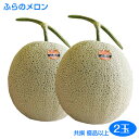 【マラソン期間中ポイント5倍】【送料無料】北海道ふらのメロン(赤肉)【2玉】約1.6kg以上 共撰 優品以上|北海道 お中元 ギフト 富良野 (沖縄・離島は別途送料がかかります)