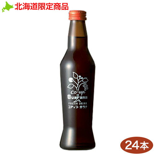 オバラ　コアップガラナ　アンチックボトル　230ml　24本｜北海道限定