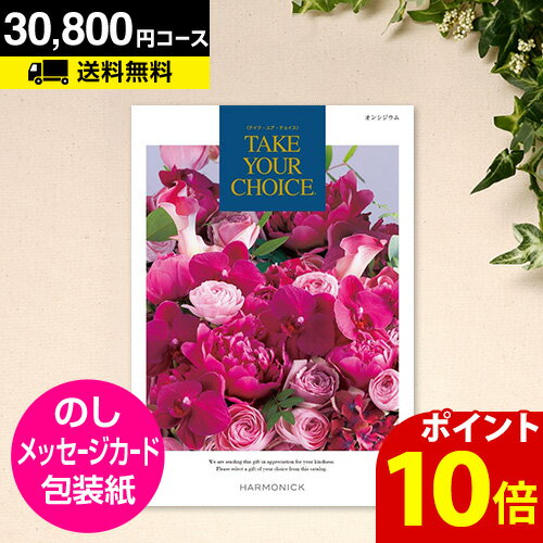 ＼ポイント10倍／カタログギフト テイクユアチョイス オンシジウム 30800円コース｜CATALOG GIFT 引き出物 出産内祝い 香典返し 快気祝い お祝い 内祝 ギフトカタログ グルメ 景品