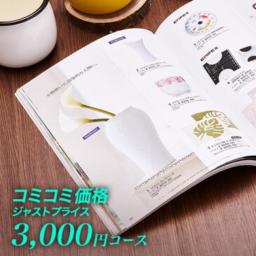 カタログギフト CATALOG GIFT 3000円JUST PRICEコース｜ジャストプライス【メール便利用】【代金引換・日付指定不可】引き出物 出産内祝い 香典返し 快気祝い お祝い ギフトカタログ 定番 カタログギフト 内祝い