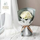 内祝 スイーツ ギフト|ホシファーム 届いた姿でそのまま飾れるスタンディング薔薇ブーケ ピュア8本(FMZ-01B)|代引不可