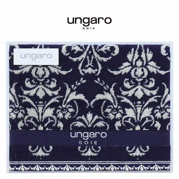 内祝 お祝い 贈り物｜ウンガロ ソワ Uサファイア バスタオル (DB30048-DB)｜｜内祝い お返し お礼 お祝い 出産内祝い