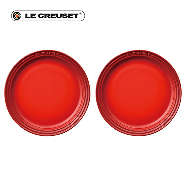 内祝い お祝い お返しル・クルーゼ ラウンドプレートLC19CM/チェリーレッド(91013219060070)｜結婚内祝 結婚祝 引出物 内祝 御祝 プレゼント ギフト 寿のサムネイル