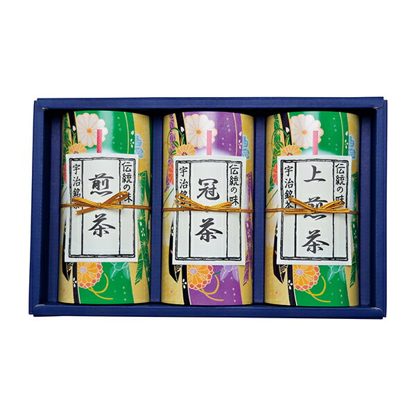 商品名 宇治茶詰合せ(HL8-50G) 商品詳細 ●セット内容：煎茶100g・冠茶（かぶせ茶）100g・上煎茶100g各1 ●茶葉原産地：日本 ※商品情報等が変更になる場合がございます。 【m-vol.12-62】 ※画像をクリックすると拡大表示します ●白金（慶事用） ●パープル（弔事用） ※画像をクリックすると拡大表示します ●お祝い蝶結び ●お祝い結切り（婚礼・快気祝） ●葬儀用（黒白） ●法事用（黄白）日本緑茶発祥の地。 この気候風土に恵まれた地域で育つ宇治茶は、上品な香りと旨味、甘味、渋味のバランスの取れた味が特徴です。