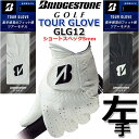 【左手用】 【ブリヂストンゴルフ】 MEN'S TOUR GLOVE GLG12 メンズ ツアー グローブ カラー:ホワイト/ブラック サイズ:21〜26cm ...