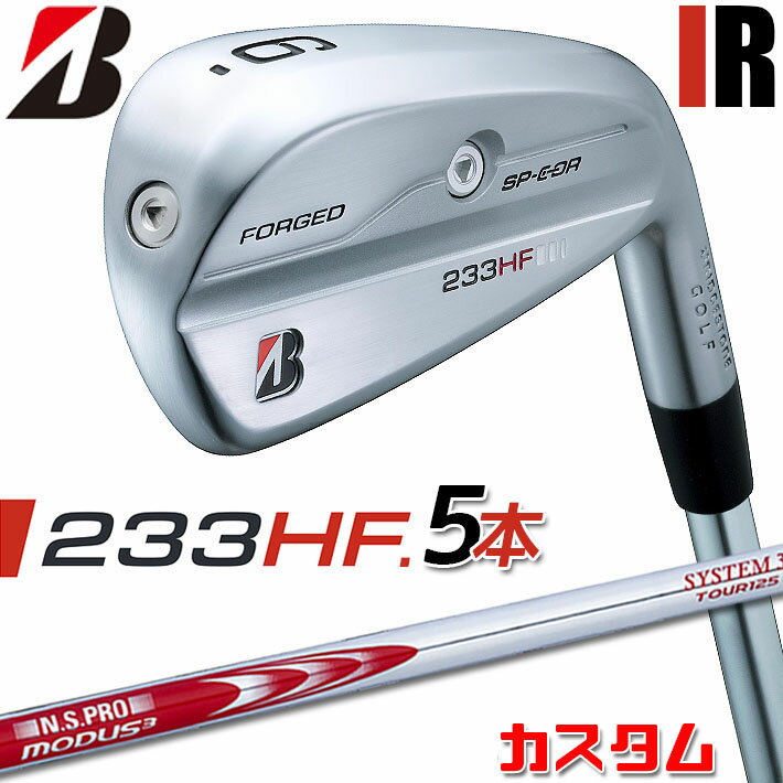 y[J[JX^zuaXg 233HF ACA 5{Zbg(#6-PW) Ep N.S.PRO MODUS3 SYSTEM3 TOUR 125 X`[Vtg BRIDGESTONE GOLF 2023