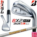 メーカーカスタムクラブ ブリヂストン ゴルフ BX2HT アイアン 5本セット(#6-PW) 右用 Dynamic Gold 95 スチールシャフト 2025