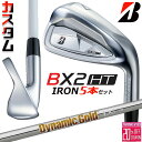 メーカーカスタムクラブ ブリヂストン ゴルフ BX2HT アイアン 5本セット(#6-PW) 右用 Dynamic Gold 105 スチールシャフト 2025