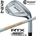 y[J[JX^zN[uh RTX DEEP FORGED 2 Ep EFbW Dynamic Gold DST New Design X`[Vtg {Ki Cleveland Golf 2023