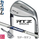 メーカーカスタムクラブ クリーブランド RTZ ツアーサテン 右用 ウェッジ PROJECT X スチールシャフト 日本正規品 Cleveland Z-ALLOY ゼットアロイ(4)