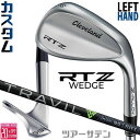レフティ/左用 メーカーカスタムクラブ クリーブランド RTZ ツアーサテン ウェッジ TRAVIL IRON カーボンシャフト 日本正規品 Cleveland...