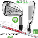 メーカーカスタムクラブ キャロウェイ ELYTE 単品アイアン (#5、AW、GW、SW) 右用 N.S.PRO MODUS3 TOUR 105 スチールシャフト 日本正規品 エリート 2025