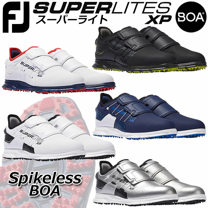 tbgWC GtWFC X[p[Cg GbNXs[ XpCNX {A Y StV[Y FOOTJOY FJ SUPER LITES XP SPIKELESS BOA MEN'S GOLF SHOES 5F/7TCY/EBYFW XpCNXV[Y [{Ki] [] [2023Nfz