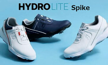 【2021年モデル】【フットジョイ】 HYDROLITE Spike Lace MEN'S GOLF SHOES ハイドロライト スパイク レースメンズ ゴルフシューズ ネイビー/ブラック(50069) 7サイズ:ウィズ W/3E/紐靴【FOOTJOY】【日本正規品】