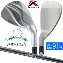 キャスコ Kasco DOLPHIN WEDGE DW-125G ドルフィン ウェッジ イチ・ニイ・ゴー・ジー(セミグースネック) クロムメッキ メンズ 右用 ...