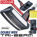 【メーカーカスタム】ODYSSEY(オデッセイ) TRI-BEAM 2023 パター 右用 STROKE LABシャフト レッド (2023) DOUBLE WIDE [トライビーム][三角形][Odyssey JUMBO][グリップタイプD]