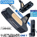 【メーカーカスタム】オデッセイ Ai-ONE MILLED TRI-BEAM パター 右用 STROKE LAB 90 スチールシャフト ONE T 日本正規品...