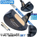 【メーカーカスタム】オデッセイ Ai-ONE MILLED TRI-BEAM パター 右用 STROKE LAB 90 スチールシャフト SIX T 日本正規品...