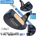 【メーカーカスタム】オデッセイ Ai-ONE MILLED TRI-BEAM パター 右用 STROKE LAB 90 スチールシャフト SIX T 日本正規品...