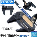 【メーカーカスタム】オデッセイ Ai-ONE MILLED TRI-BEAM パター 右用 STROKE LAB 70 シャフト (ネイビー) SEVEN T ...