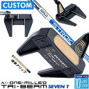 【メーカーカスタム】オデッセイ Ai-ONE MILLED TRI-BEAM パター 右用 STROKE LAB 90 スチールシャフト SEVEN T 日本正...