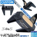 【メーカーカスタム】オデッセイ Ai-ONE MILLED TRI-BEAM パター 右用 STROKE LAB 90 スチールシャフト SEVEN T 日本正...